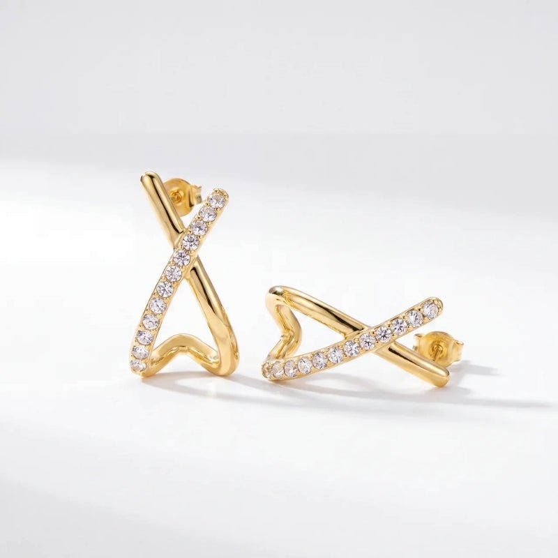 Pendientes Crossover - Iced Drop