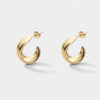 Pendientes Aro Oro - Nadine Imponente