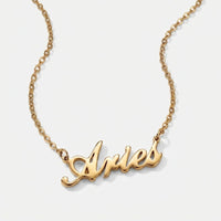 Collar Signo Zodiacal - 12 Signos Personalizado Oro