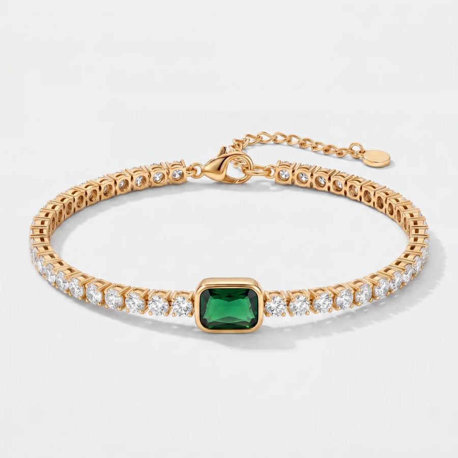 Verde Tennis Bracelet