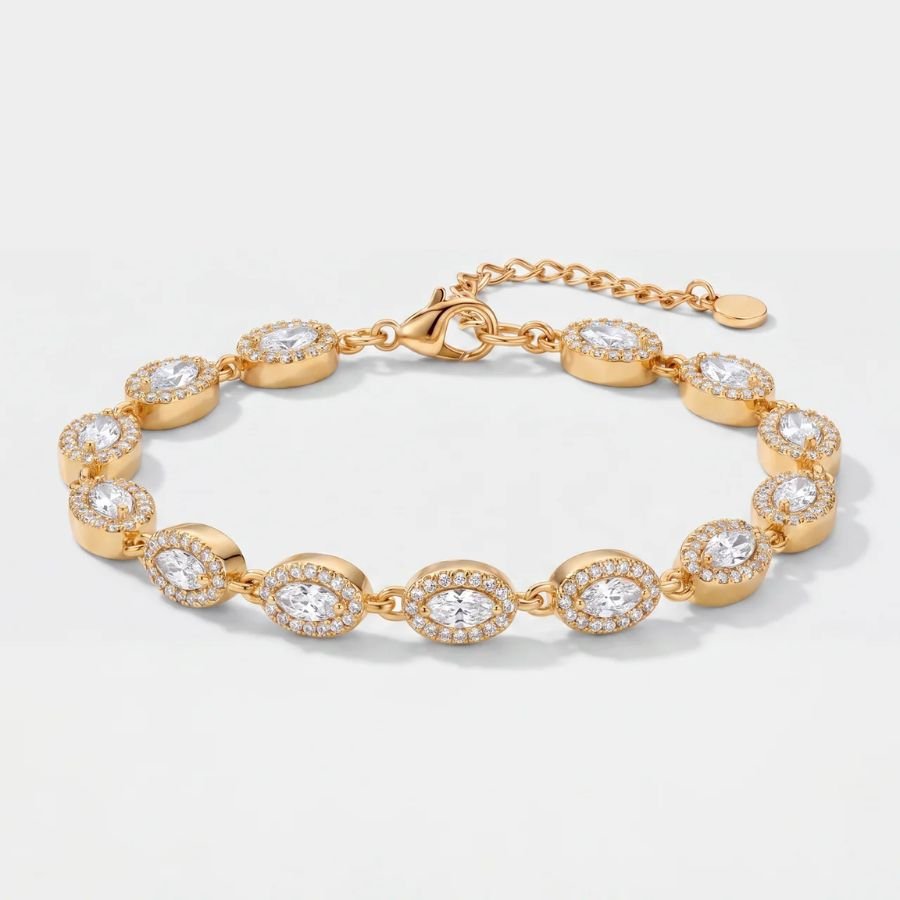 Pulsera Aurelia Oval Tennis