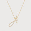 Collar Inicial - Sydney Script Oro