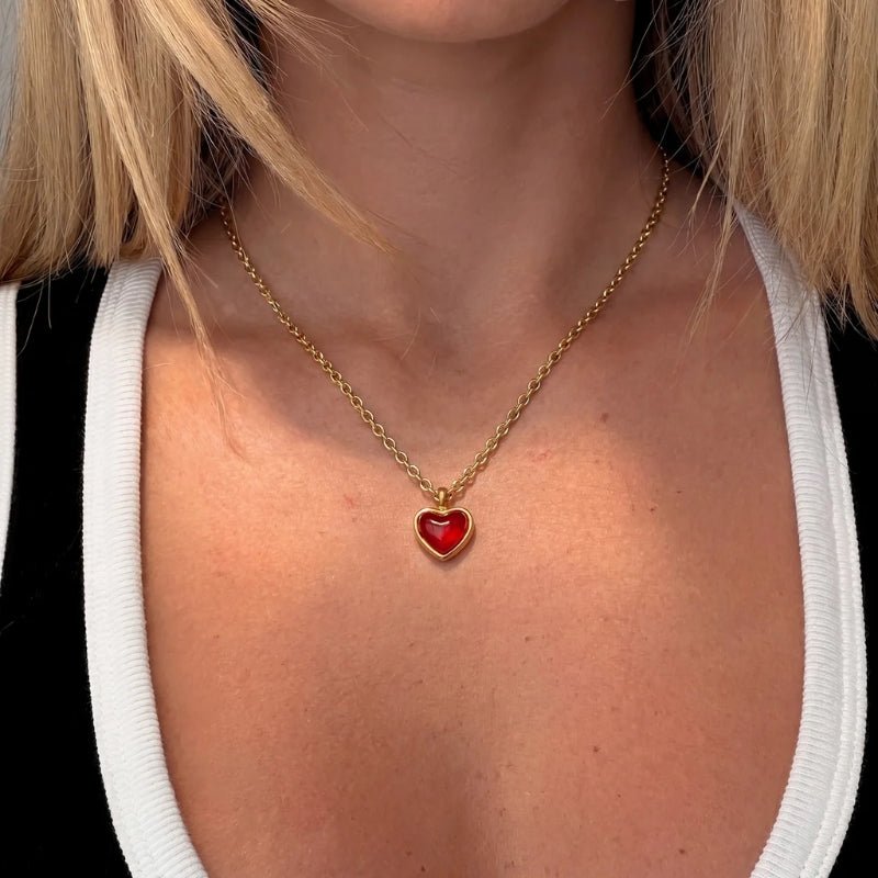 Collar Cornalina - Passion Moonela