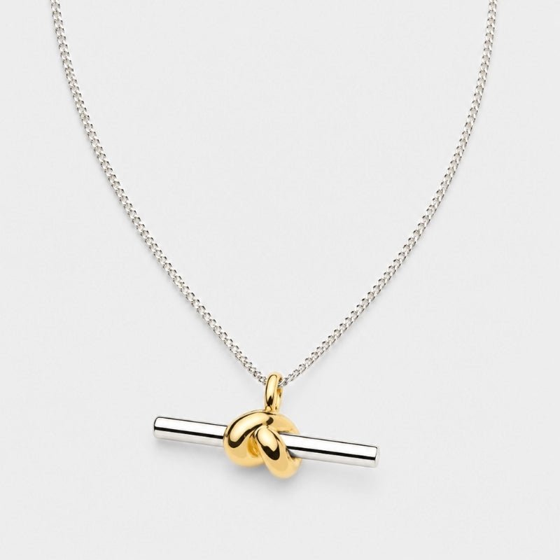 Collar con Colgante T-Bar Knot - Lucy